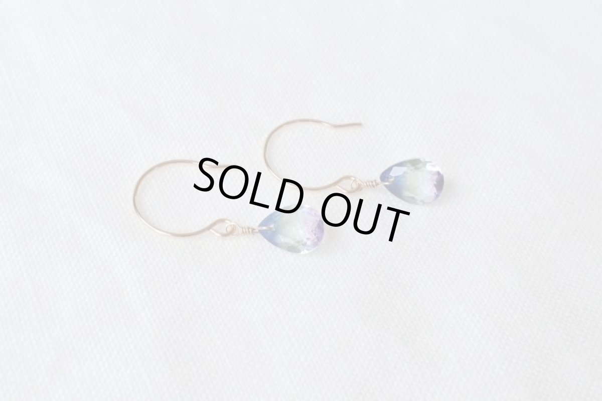 画像5: カットしずくの一粒ピアス　 (5)