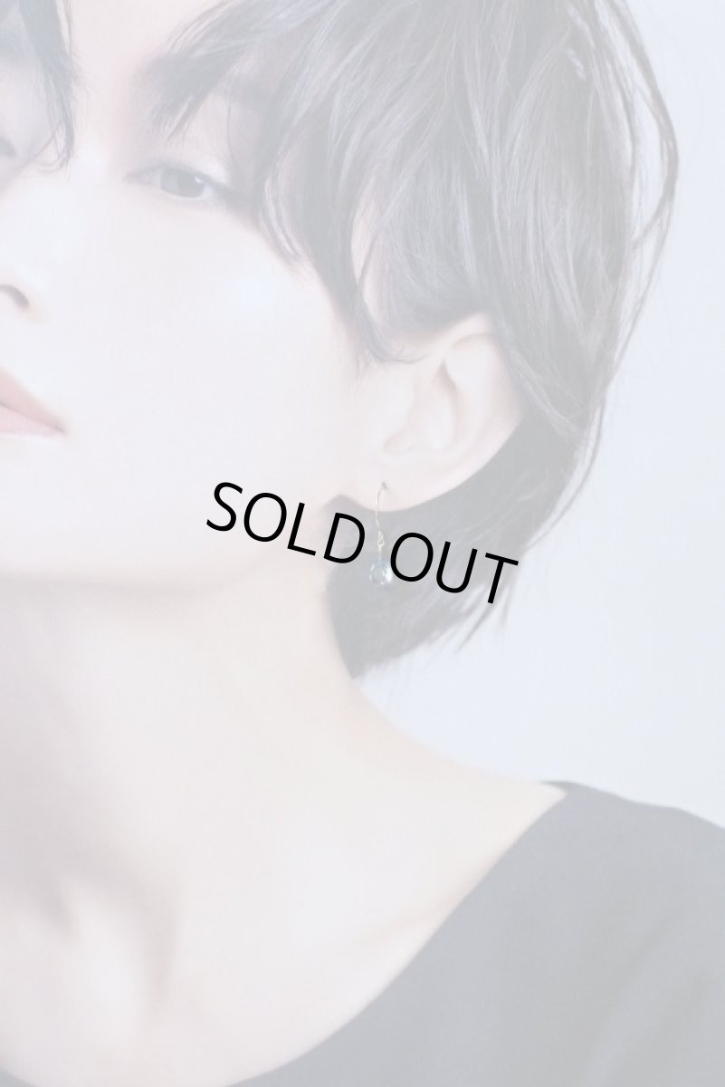 画像7: カットしずくの一粒ピアス　 (7)