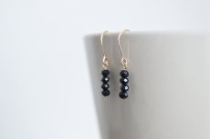 画像7: カットガラスのスティックピアス (7)