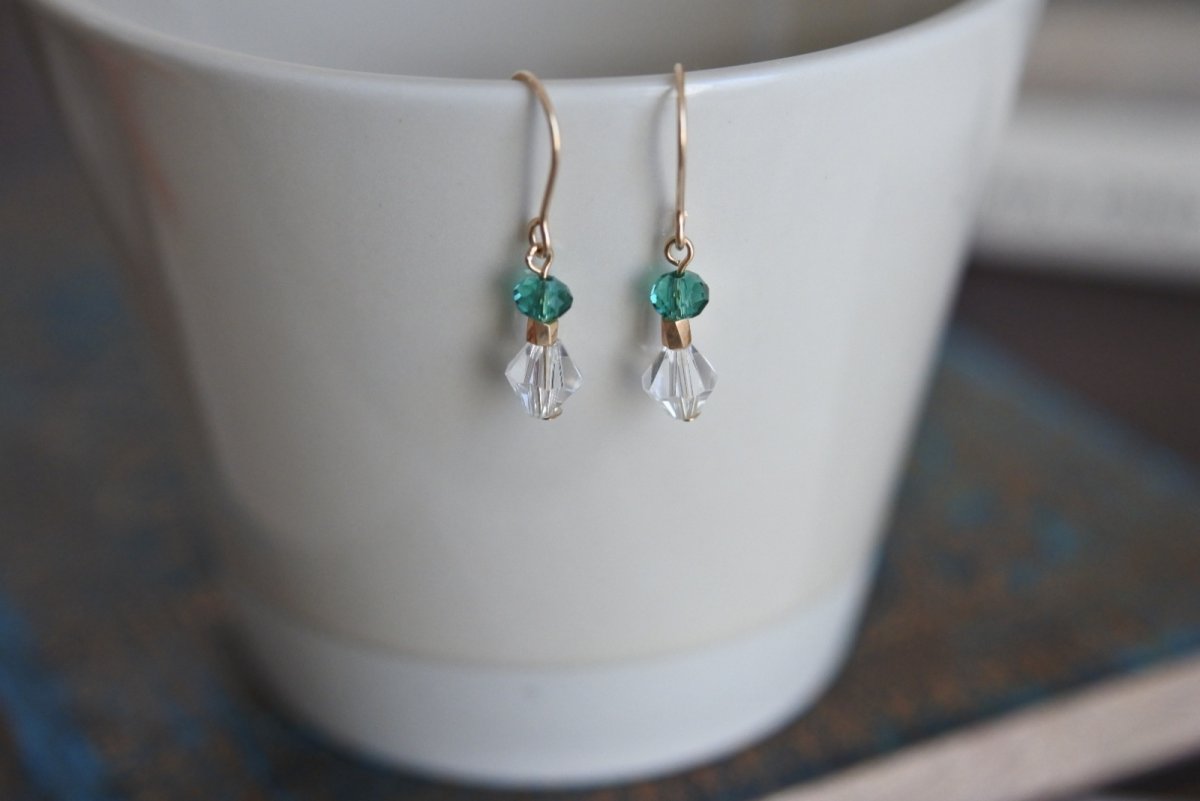 画像1: 香水瓶みたいなピアス (1)