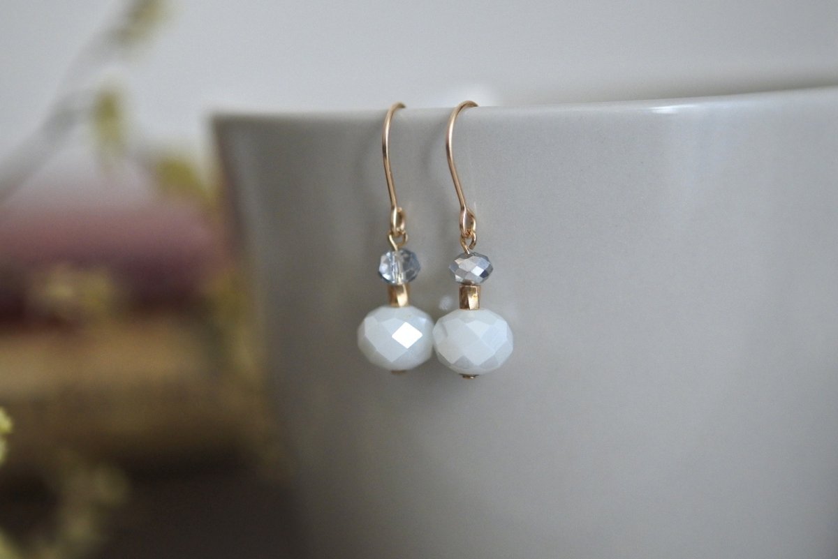 画像1: 香水瓶みたいなピアス (1)