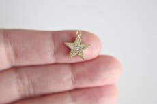 画像9: czのモチーフピアス （ゴールドカラー２） (9)